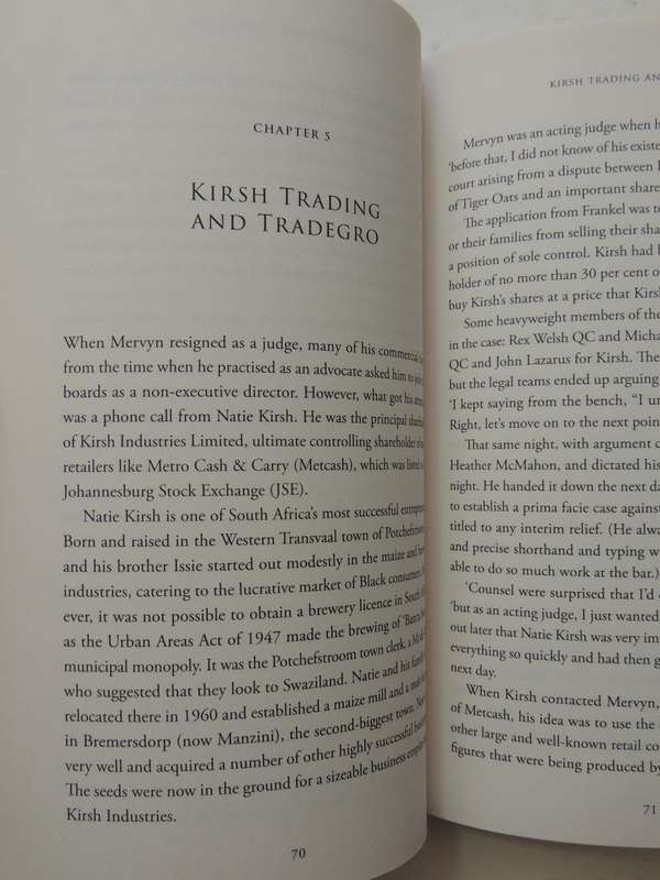The Corporate Revolutionary: Mervyn King's Life In Law, Business And Governance - David Williams