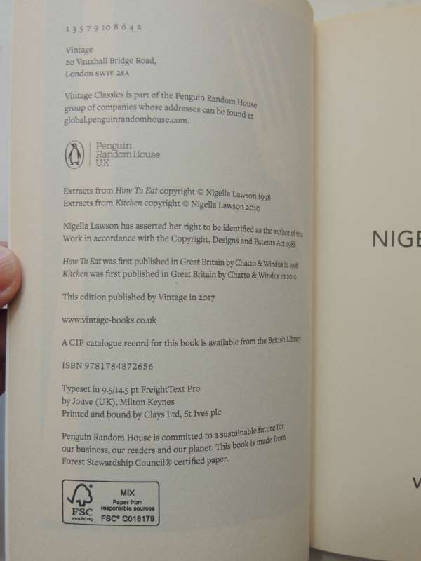 Eating  - Nigella Lawson