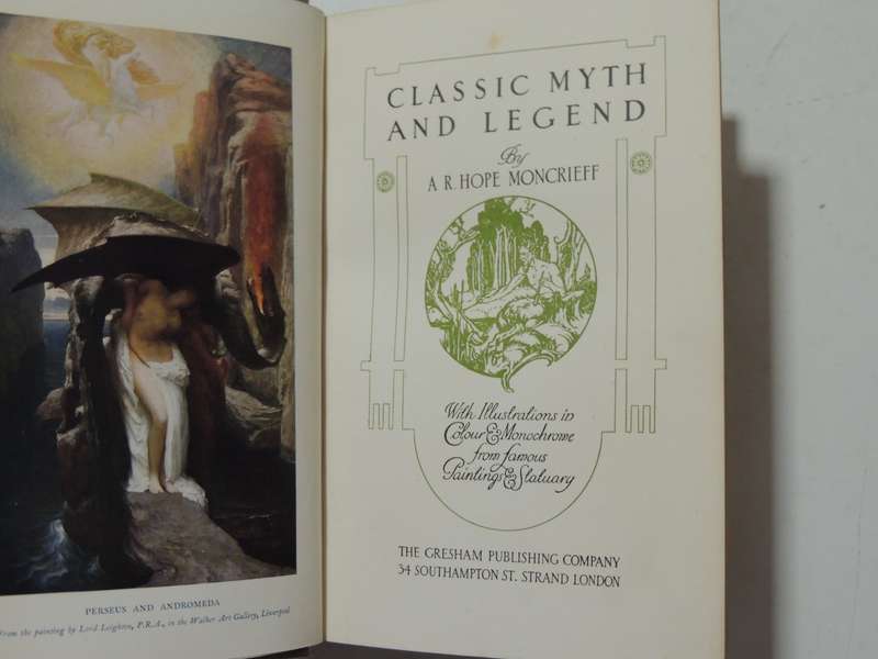 Classic Myth and Legend - A. R. Hope Moncrieff,    The Folio Society 2001