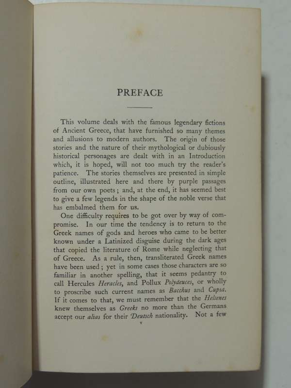 Classic Myth and Legend - A. R. Hope Moncrieff,    The Folio Society 2001