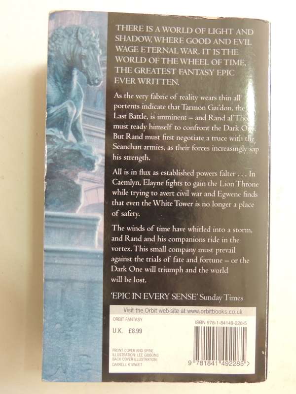 The Wheel of Time - Knife of Dreams - Book 11 - Robert Jordan, Brandon Sanderson