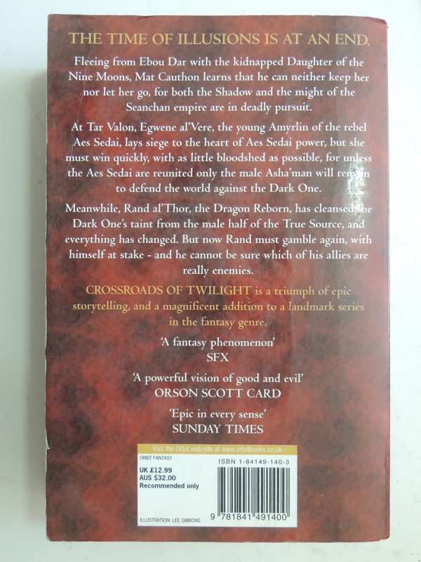 The Wheel of Time - Crossroads of Twilight - Book 10 - Robert Jordan, Brandon Sanderson