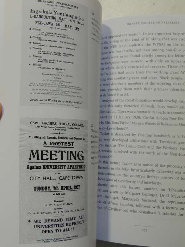 The Cape Radicals: Intellectual &Political Thought Of The New Era Fellowship 1930-60s Crain Soudien