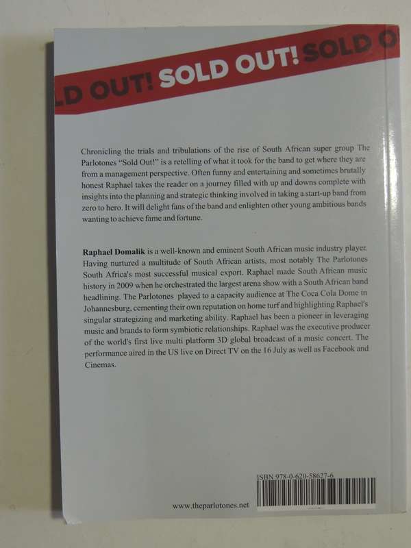 Sold Out!: The Story Of The Parlotones - Raphael Domalik