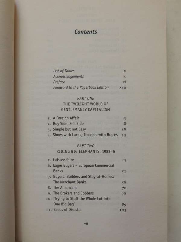 The Death Of Gentlemanly Capitalism..Controversial Bestseller On The City's Big SelloutPhilip Augar