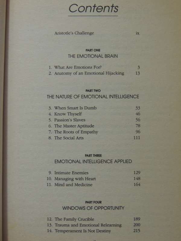 Emotional Intelligence & Working with Emotional Intelligence - Daniel Goleman    Omnibus