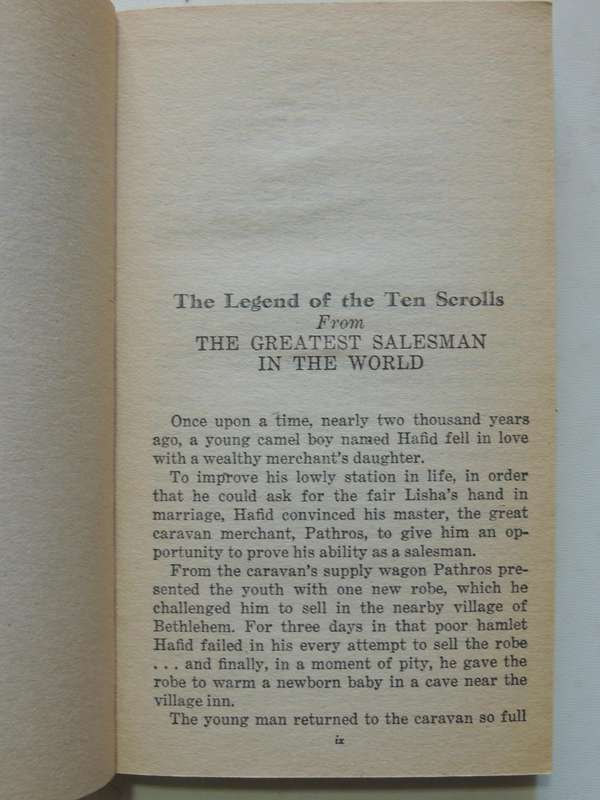 The Greatest Secret In The World- Og Mandino