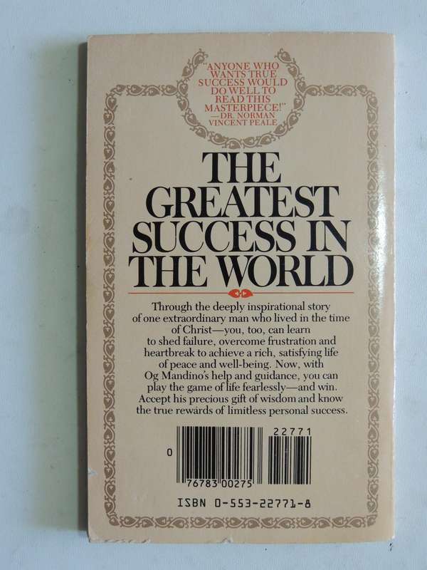 The Greatest Success In The World - Og Mandino