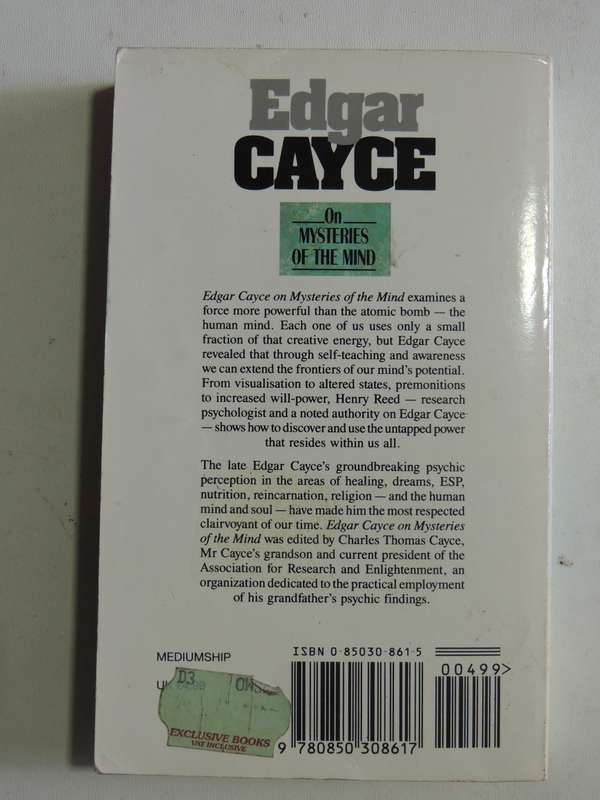 Edgar Cayce Son Mysteries of the Mind - Henry Reed