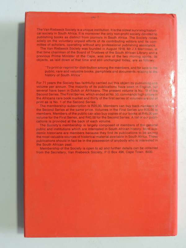 The Frontier War Journal Of Major John Crealock 1878: VRS 2nd Series No. 19 - ed Chris Hummel