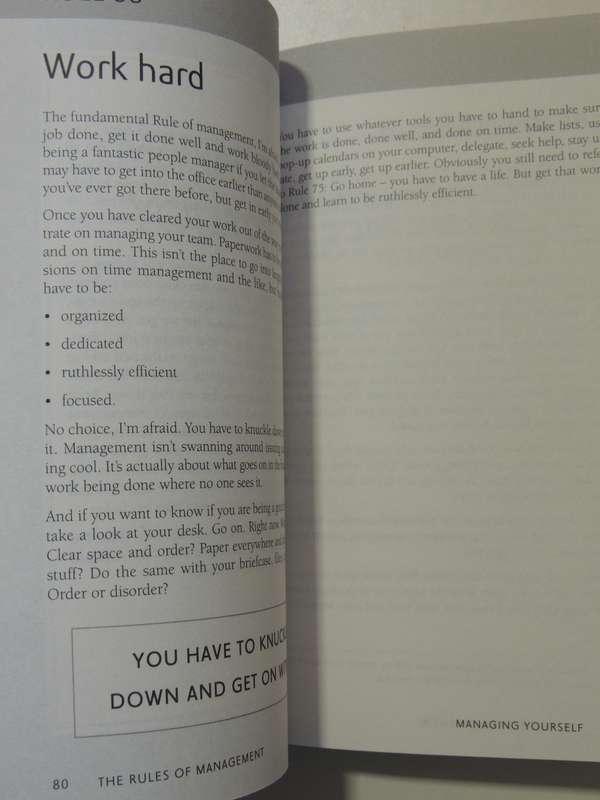 The Rules of Management - A Definitive Code for Managerial Success - Richard Templar