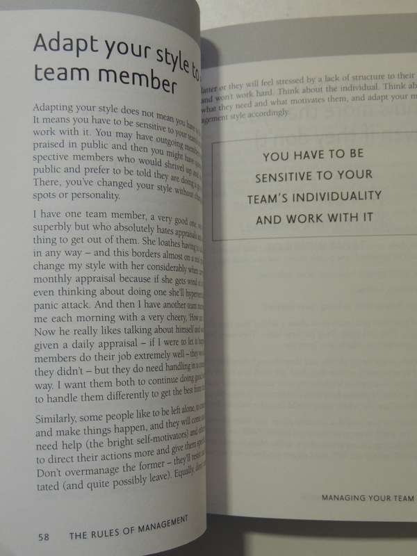 The Rules of Management - A Definitive Code for Managerial Success - Richard Templar