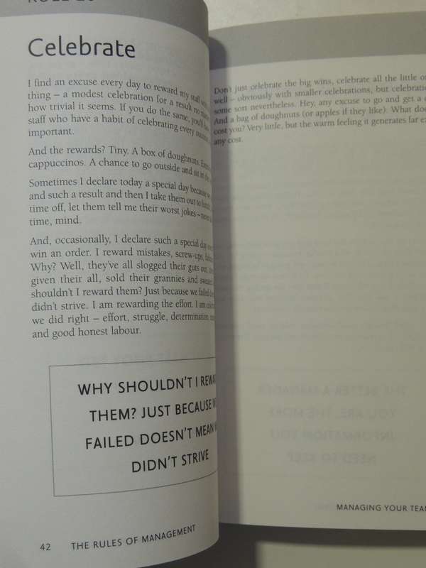 The Rules of Management - A Definitive Code for Managerial Success - Richard Templar
