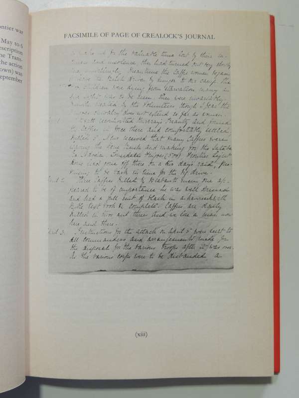 The Frontier War Journal Of Major John Crealock 1878: VRS 2nd Series No. 19 - ed Chris Hummel
