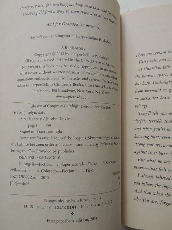 A Beautiful Dark Trilogy, Vol 1-3 A Beautiful Dark, Fractured Light, Radiant Sky - Jocelyn Davies