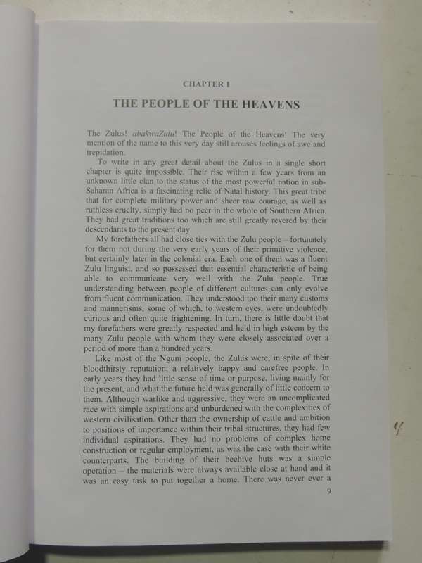 Zulus At Bay: A Colonial Chronicle (Signed) - Denis Barker