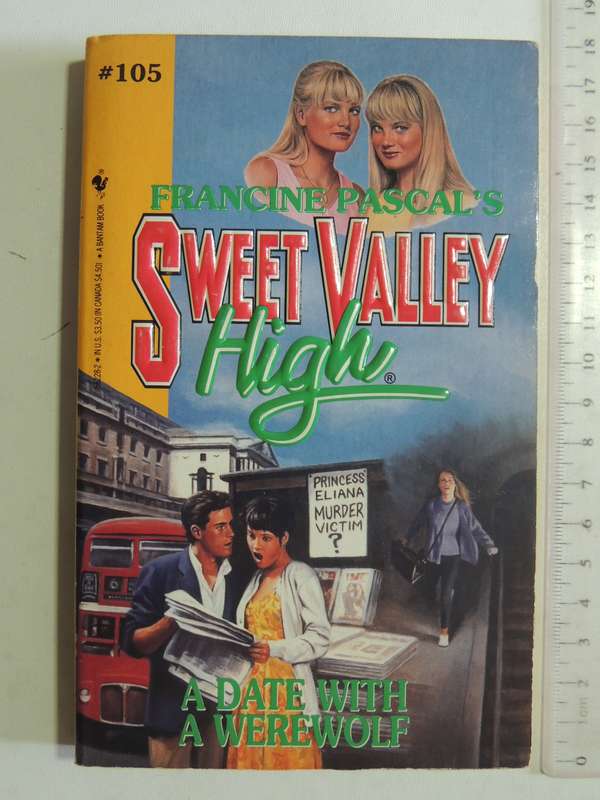 Sweet Valley High 105 - A Date With The Werewolf- Francine Pascals