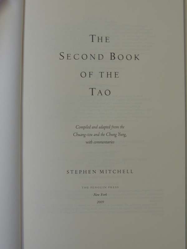 The Second Book of the Tao - Stephen Mitchell