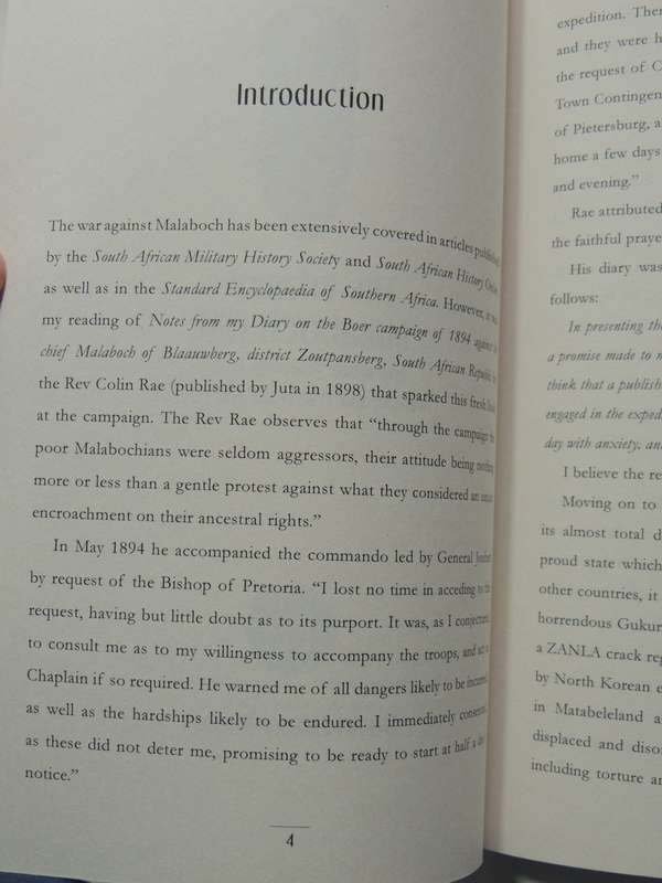 The Infamous Malaboch And More Gripping From Me the Old Transvaal And Beyond - David Hilton-Barber