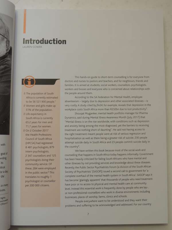Elements Of Counselling: A Practitioner's Handbook - Joan Schon, L Gower 3rd Edition Updated & Rev