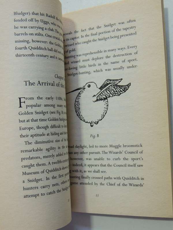 Harry Potter Quidditch Through the Ages - Kennilworthy Whisp- J K Rowling