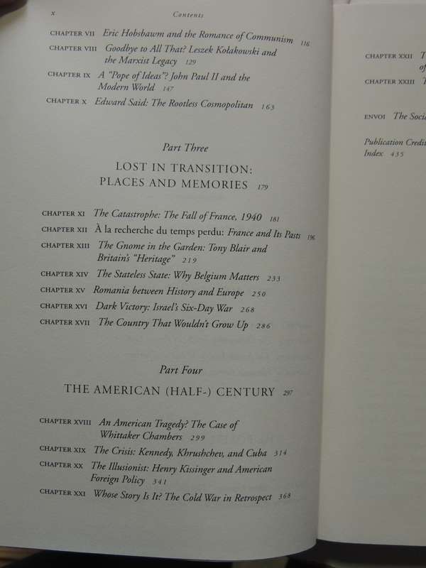 Reappraisals: Reflections On The Forgotten Twentieth Century  -Tony Judt