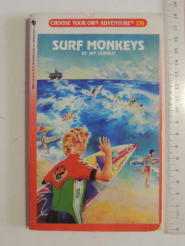 Surf Monkeys - Choose Your Own Adventure 131 - Jay Leibold   1993