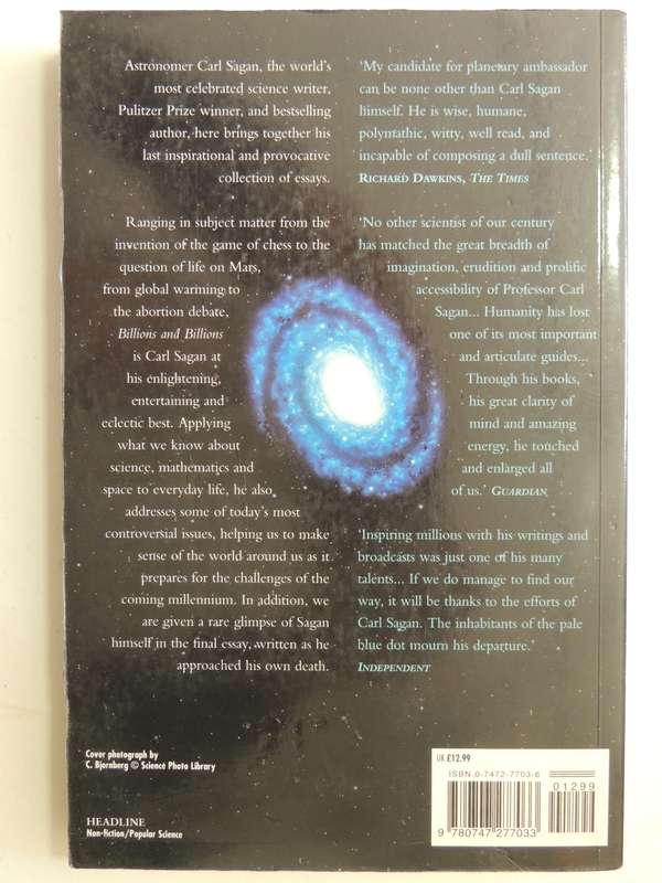 Billions & Billions - Thoughts Of Life And Death At The Brink Of The Millennium- Carl Sagan