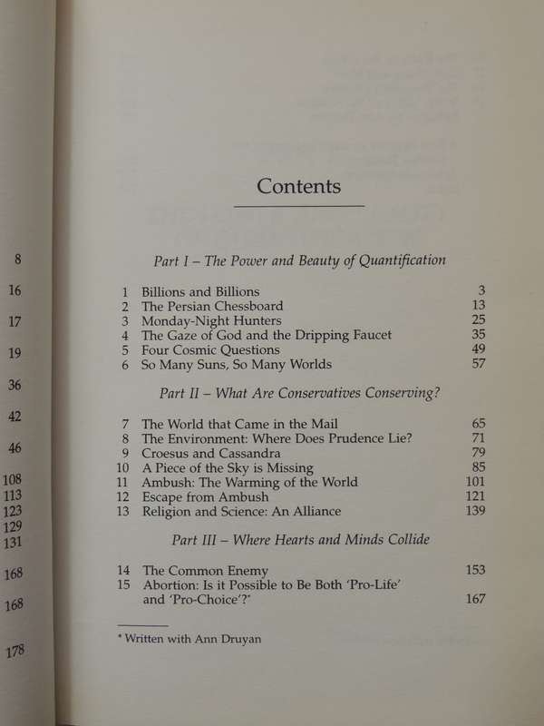 Billions & Billions - Thoughts Of Life And Death At The Brink Of The Millennium- Carl Sagan