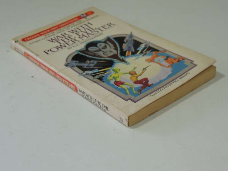 War with the Evil Power Master - Choose Your Own Adventure 37 - R.A. Montgomery  1984