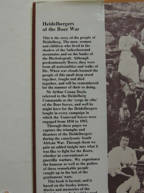 Heidelbergers Of The Boer War - Ian Uys