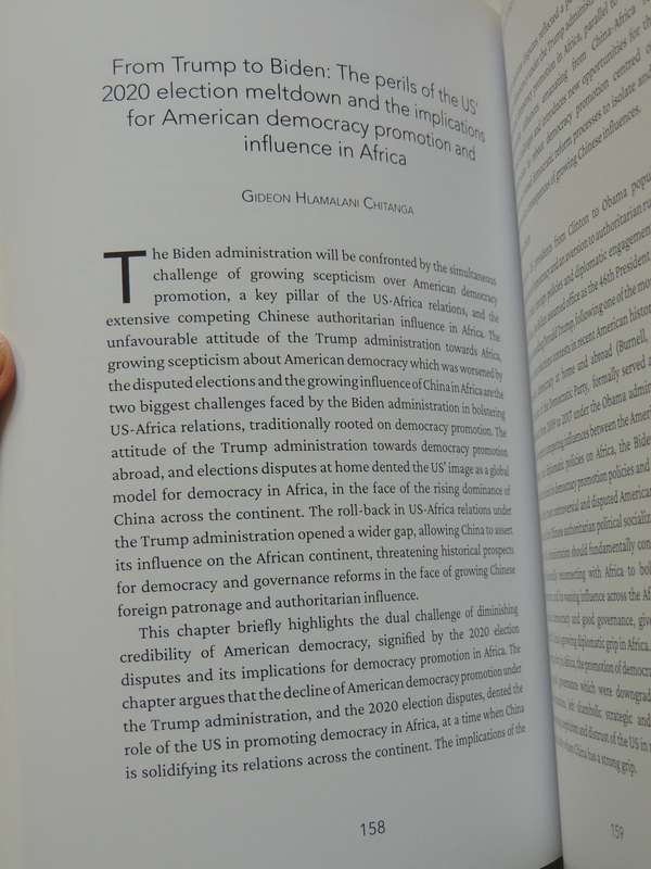Africa's Policy Towards The US: The Biden Era - ed Bob Wekesa
