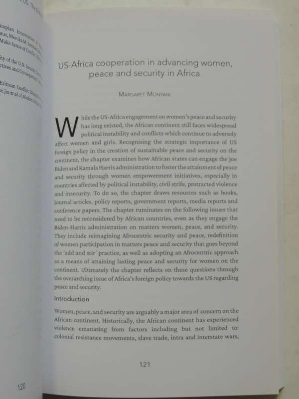 Africa's Policy Towards The US: The Biden Era - ed Bob Wekesa