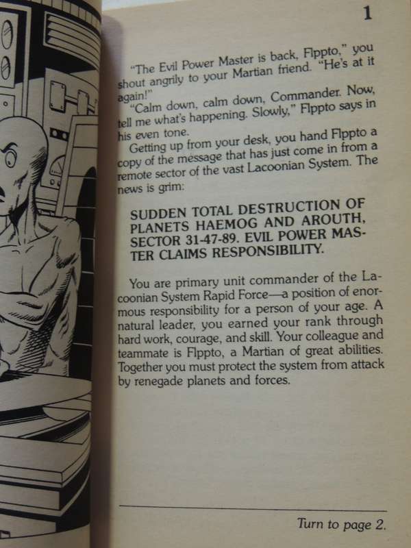 War with the Evil Power Master - Choose Your Own Adventure 37 - R.A. Montgomery  1984