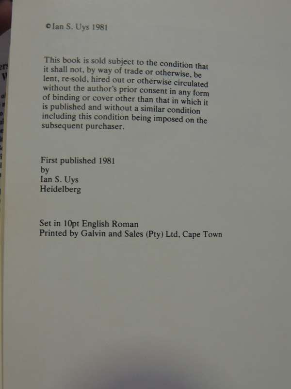 Heidelbergers Of The Boer War - Ian Uys