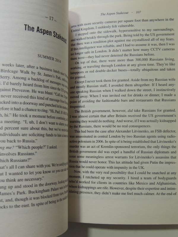 Freezing Order: True Story Of Russian Money Laundering, Murder &Surviving Vladimir Putin.. B Browder