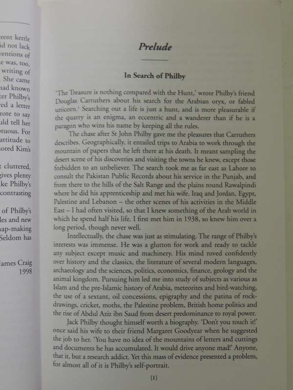Philiby Of Arabia - Elizabeth Monroe