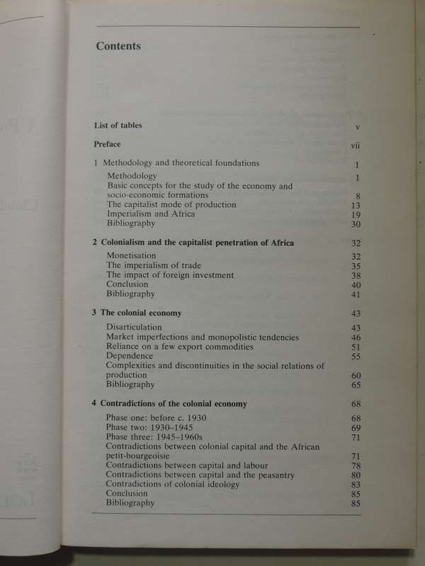 A Political Economy Of Africa- Claude Ake
