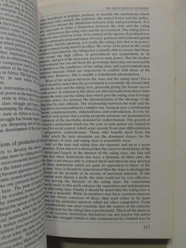 A Political Economy Of Africa- Claude Ake