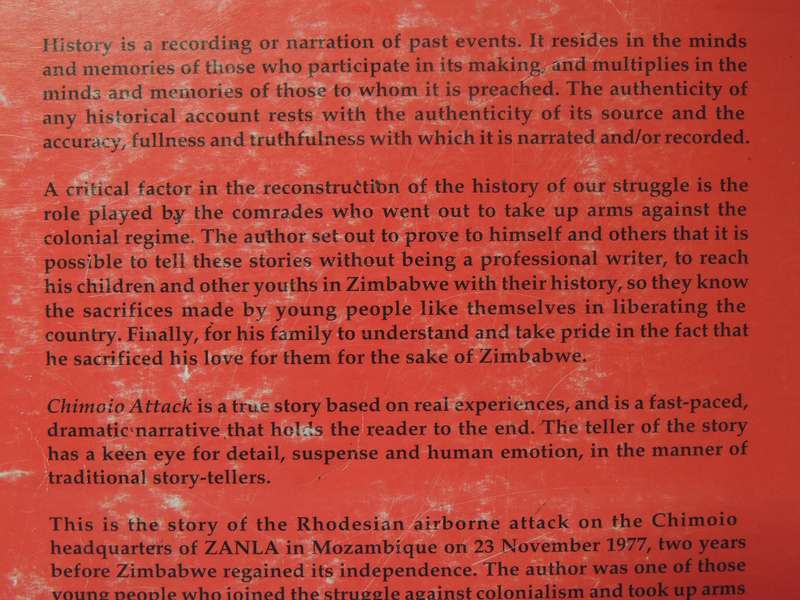 Chimoio Attack: Rhodesian Genocide - Aggripah Mutambara