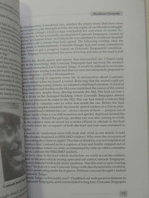 Chimoio Attack: Rhodesian Genocide - Aggripah Mutambara
