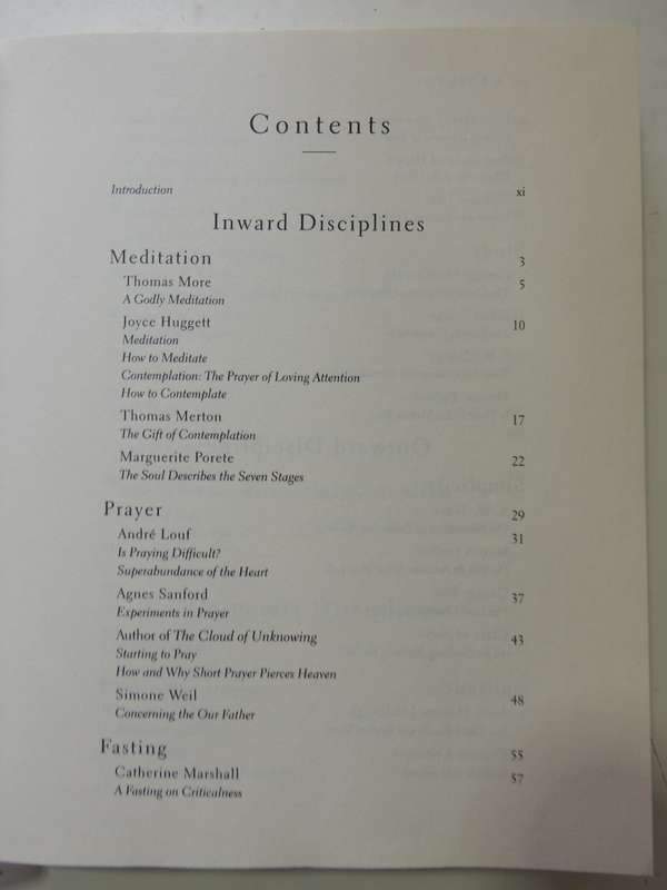 Spiritual Classics, Selected Readings on the 12 Spiritual Disciplines,Renovare Resource  - RJ Foster