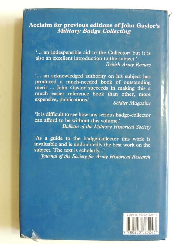 Military Badge Collecting (New & Revised Sixth Edition)John Gaylor