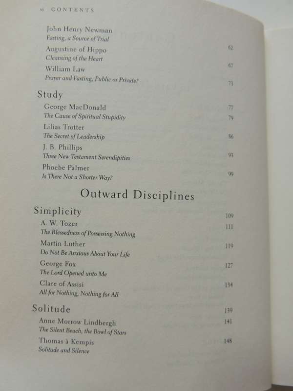 Spiritual Classics, Selected Readings on the 12 Spiritual Disciplines,Renovare Resource  - RJ Foster
