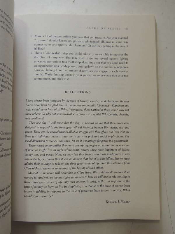 Spiritual Classics, Selected Readings on the 12 Spiritual Disciplines,Renovare Resource  - RJ Foster