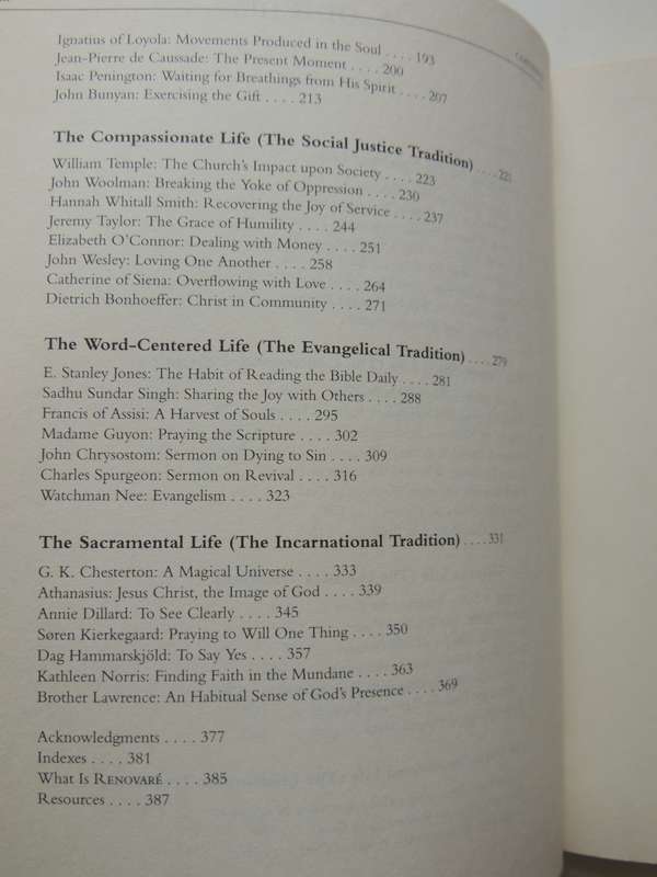Devotional Classics, Selected Readings For Individuals &Groups,... Resource for Spiritual -RJ Foster