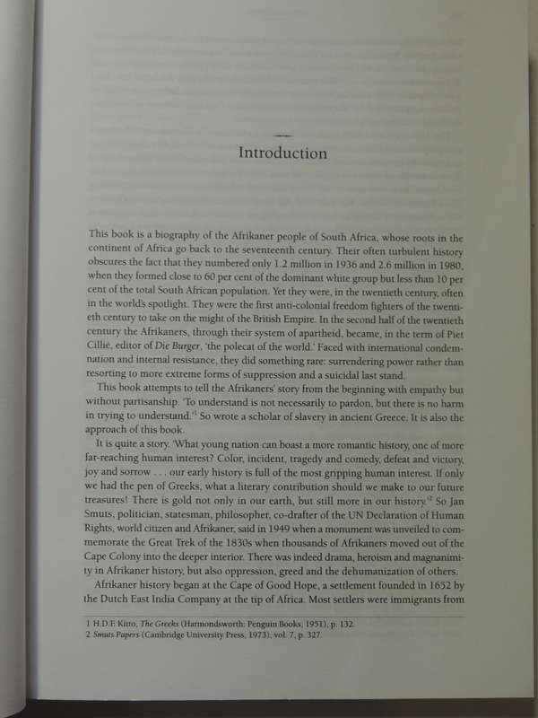 The Afrikaners: Biography Of A People- Hermann Giliomee