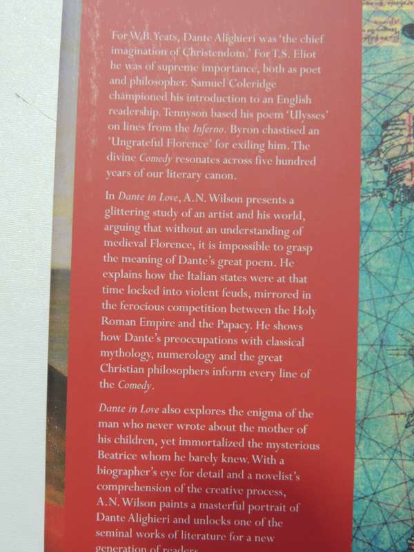 Dante In Love - A.N. Wilson
