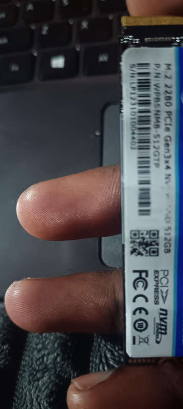 WODPOSIT M.2 2280 PCLe Gen3X4 NVME SSD 512GB