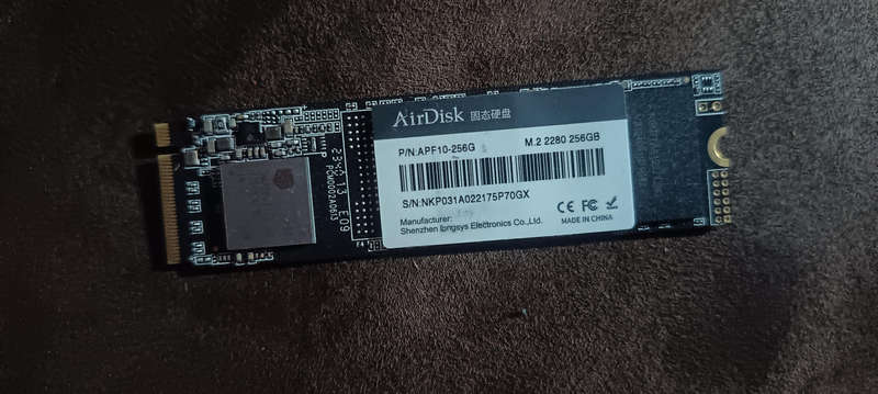 Ssd 256GB m.2 2280